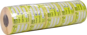 Étiquettes de traçabilité une couleur au choix PRODATE | 5 rouleaux de 250