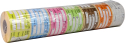 Étiquettes traçabilité couleurs différentes PRODATE | 7 rouleaux de 250 