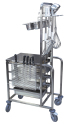 CHARIOT CHEF INOX - OPTION SUPPORT A COUTEAUX