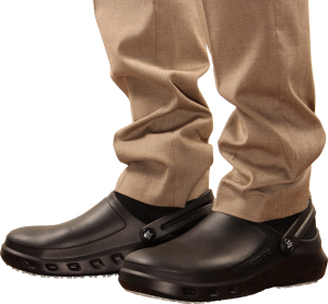 Chaussures de cuisine / service de sécurité homme type derby - Sanipousse  produits HACCP