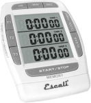 Minuteur numérique - trois canaux : minuterie, chronomètre et horloge