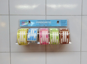 Distributeur d'étiquettes de traçabilité de 5 couleurs différentes | 5 rouleaux  de 250 étiquettes | Prodate ® 