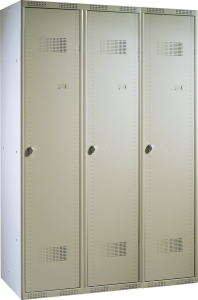 Armoire inox produits entretien et balais 2 portes - 3 étagères -  Sanipousse produits HACCP