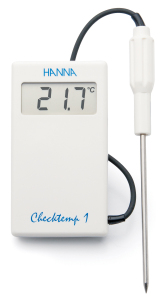 Thermomètre digital - Sonde pénétration amovible - Etanche IP65 - Alarme T°